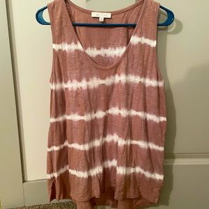 Anthropologie tie dye tank